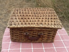 Vintage Picnic Basket by