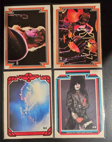 1978 donruss kiss trading - donruss,