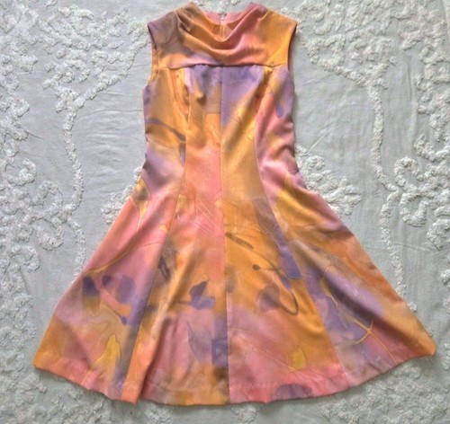 Vtg 70s tegaki watercolor - 70s,