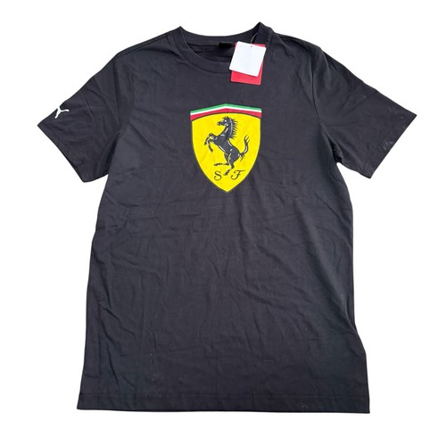 Puma ferrari black - ferrari, t-shirt