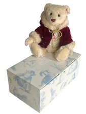 Steiff Christmas Teddy Bear 037580 Musical White Christmas 30cm Limited Edition