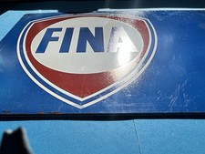 Vintage FINA Petrol Sign