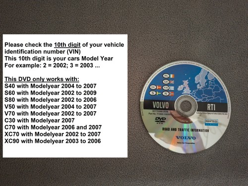 Dvd navigation volvo rti - volvo,
