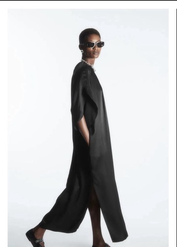 Cos satin kaftan dress size - cos,
