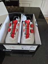 Northwave Revolution men's road shoes white/red fluo 44 UK10 USED GOOD CONDITION