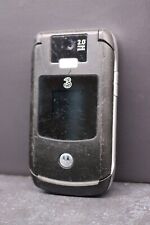 Motorola RAZR V3x Flip Phone - Black (Three)