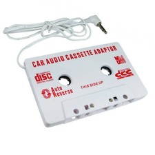 White CAR AUDIO TAPE CASSETTE