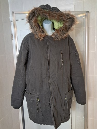 Animal parka coat khaki - parka,