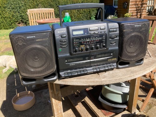 Vintage sony boombox - vintage,