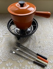 Le Creuset Vintage Fondue Set