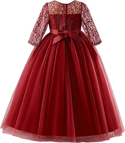Girls bowknot lace - girls, tulle