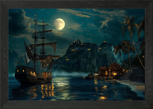 Pirate ship caribbean - pirate,