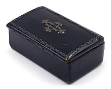 Antique georgian lacquer paper - antique,