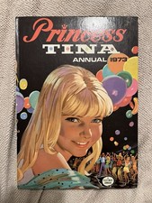 Princess Tina Annual 1973 Unclipped Excellent Condition Fleetway