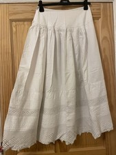 Edwardian White Cotton Lace
