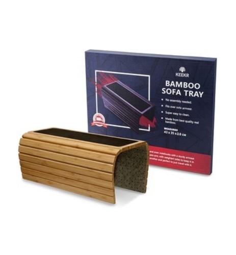 Gehe bamboo sofa arm - arm, tray