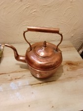 Large Antique Copper Kettle
