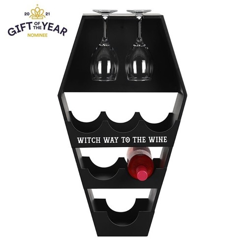 Coffin wine shelf - coffin,