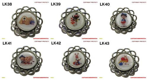 Steampunk badge pin magic - pin,