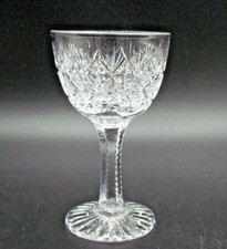 THOMAS WEBB WELLINGTON PATTERN 4¼" PORT WINE GLASSES SIGNED ROUND BOWL (10651)