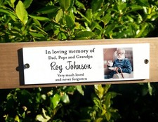 Personalised Memorial Bench