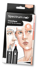 Spectrum Noir Classique - FAIR SKIN TONES Premium Alcohol Blendable Artist Pens
