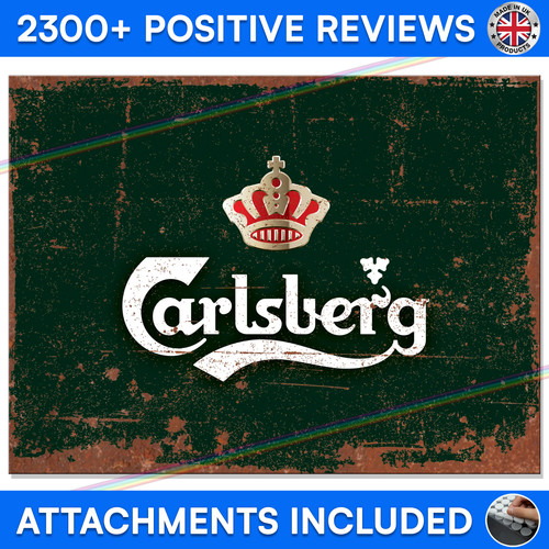 Carlsberg beer metal - carlsberg,