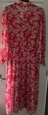 River Island, Red Print Long