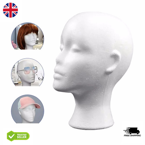Polystyrene foam head - polystyrene, dummy