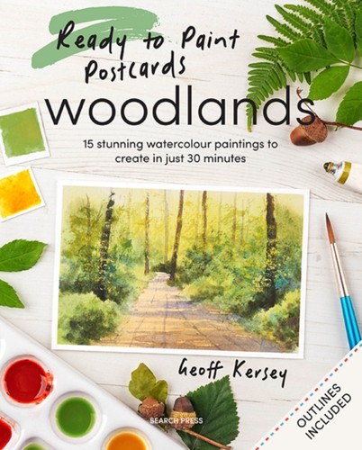 Ready paint postcards - ready, to