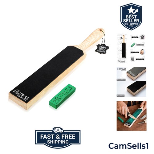 Double sided leather strop - leather,