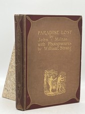 Paradise Lost John Milton HC George Routledge William Strang Illustrations