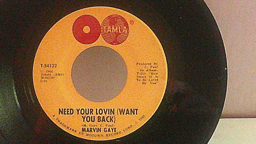 Marvin gaye tamla 54132 need - marvin, 54132,"need