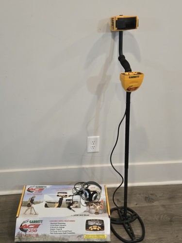 Garrett ace 250 metal - garrett, detector