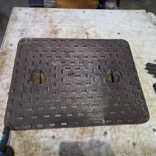 Reclaimed cast iron - iron, manhole