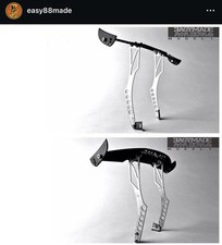 RC Drift Wing Mount, yokomo