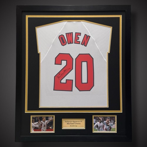 Framed michael owen - michael,