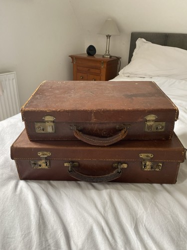 Pair vintage leather - pair,