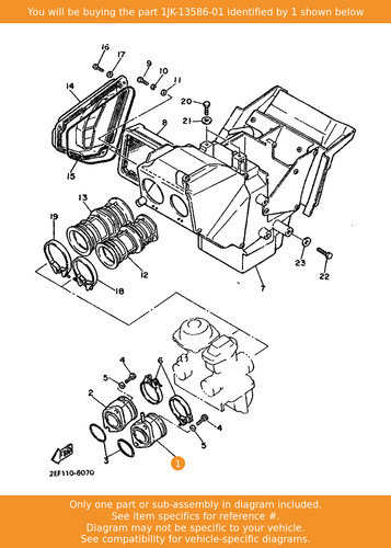 Yamaha joint carburetor 1 - yamaha,