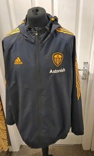 Leeds United Mens Rain Jacket