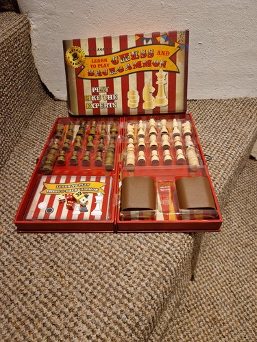 Chess backgammon set new - chess,