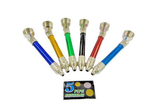 Metal smoking pipe tobacco dry - pipe,