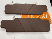 Chocolate leather roof lining - chocolate,