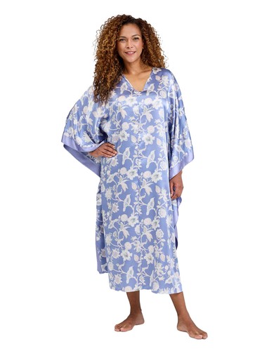 Ladies luxury satin kaftan - luxury,