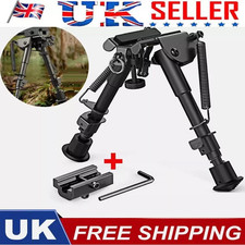 6-9 Inch Tactical Swivel Bipod Foldable Notched Legs Pivot Tilt for Shooting*……#