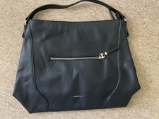 Fiorelli Women's Large Black Tote Bag Faux Leather Zip Closure Lined