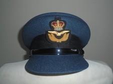 RAF MENS OFFICERS CAP WITH