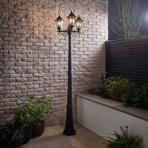 Outdoor garden lamp post - outdoor,