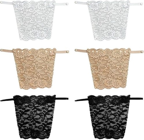Pieces lace clip mock - 6,