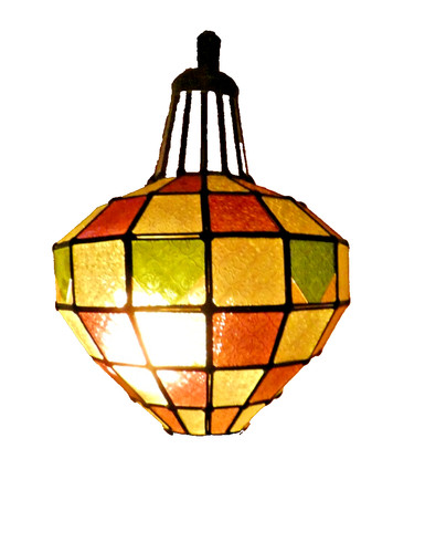Large vintage lantern - vintage,